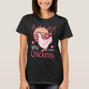 Camiseta Mejor Pollo Para Mujeres Chicas Rooster Pollo De A