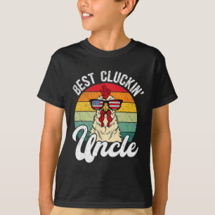 Camiseta Mejor Pollo Tío Dueño de Pollo Granjero de Pollos