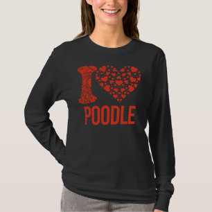 Camiseta Mejor Poodle Siempre Te Amo Poodle
