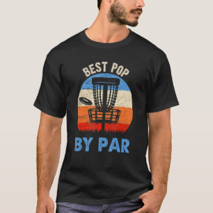 Camiseta Mejor Pop De Par Disk Golf Grandpa Dad Golf Pun