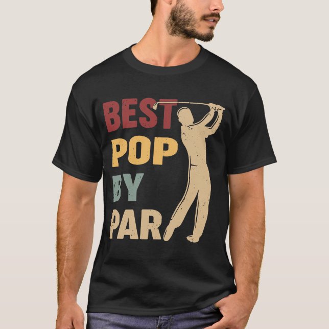 Camiseta Mejor Pop De Par Funny Golf (Anverso)
