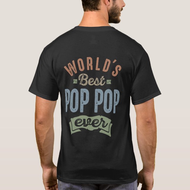 Camiseta Mejor Pop del Mundo (Reverso)