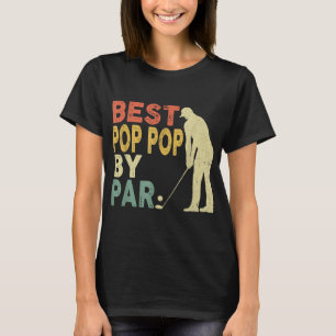 Camiseta Mejor Pop Retro Vintage por el Día del Padre Golf