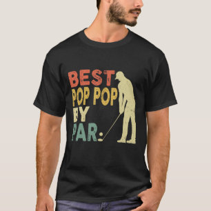Camiseta Mejor Pop Retro Vintage por el Día del Padre Golf