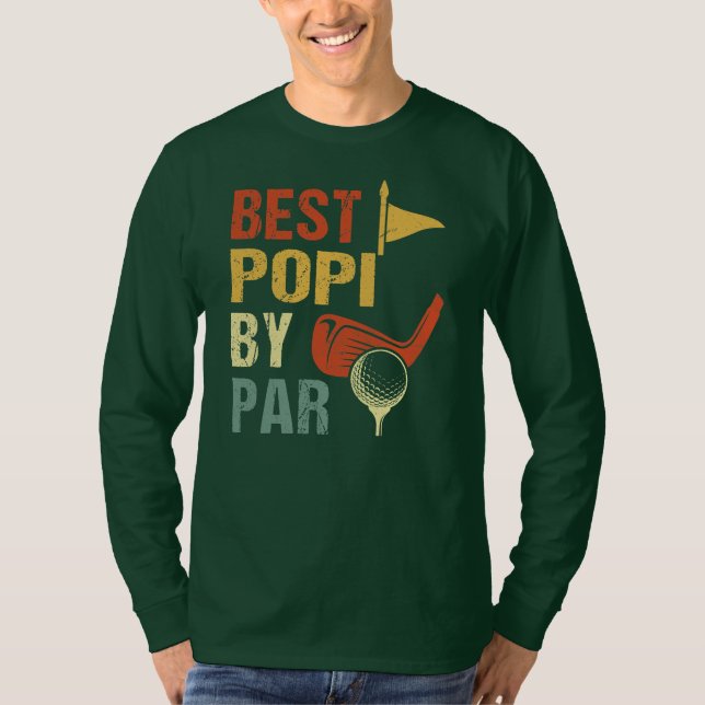 Camiseta Mejor POPI por Par Golf  (Anverso)