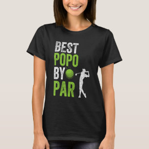 Camiseta Mejor Popo del Golf para hombres por Par Grandpa G