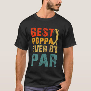 Camiseta Mejor Poppa De Par Guay Golfer Dad Poppas Day