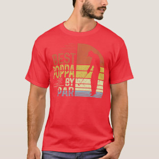 Camiseta Mejor Poppa para hombres por Par Daddy's Day Gift