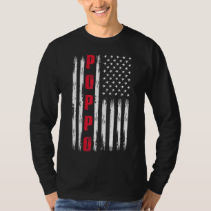 Camiseta Mejor Poppo Hombres Que La Bandera De Ee.Uu. Para 