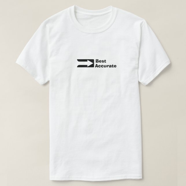 Camiseta Mejor Preciso (Diseño del anverso)