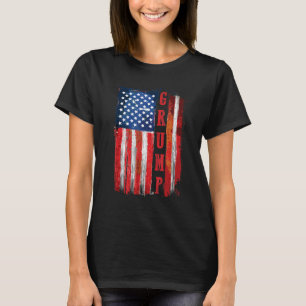 Camiseta Mejor Presente la Bandera Norteamericana En Proble