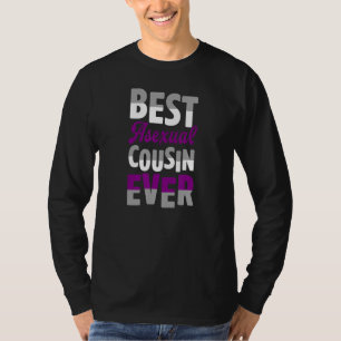 Camiseta Mejor Primo Asexual Que La Familia Del Orgullo De 