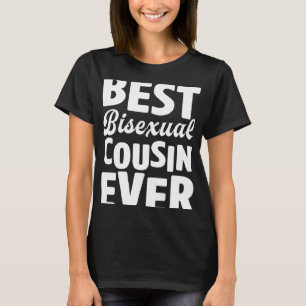 Camiseta Mejor Primo Bisexual en Familia Orgullo Bisexual C