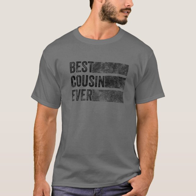 Camiseta Mejor Primo Cada Vez Divertido Cumpleaños Familiar (Anverso)