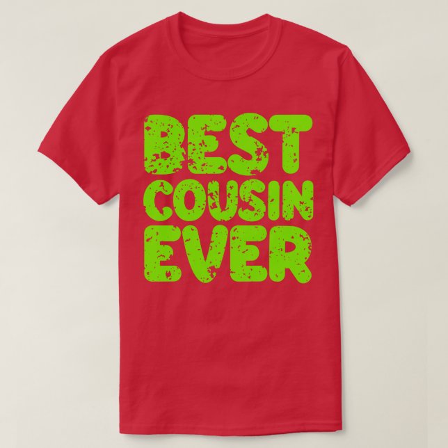Camiseta Mejor Primo de la Historia (Diseño del anverso)