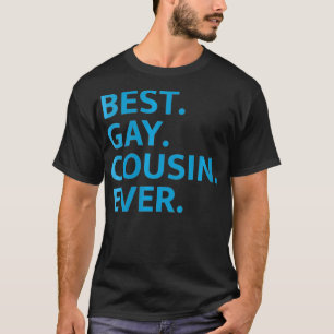 Camiseta Mejor Primo Gay De La Mujer Nunca VNeck