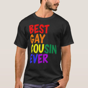 Camiseta Mejor Primo Gay Nunca Lgbt Orgullo Arcoiris 1