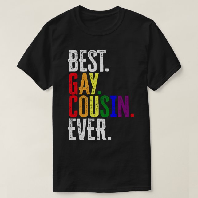 Camiseta Mejor Primo Gay que nunca regalo de Primo Gay del  (Diseño del anverso)