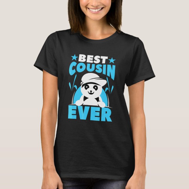 Camiseta Mejor Primo Panda del Mundo (Anverso)