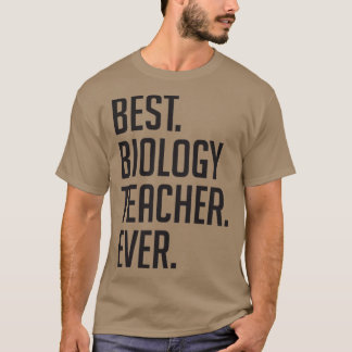 Camiseta Mejor Profesor de Biología Día 20