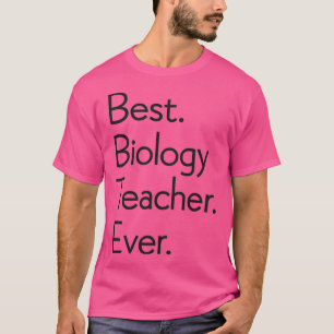Camiseta Mejor Profesor de Biología Día 6