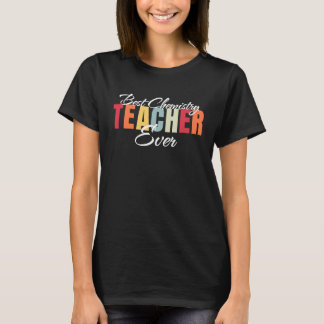 Camiseta Mejor profesor de química del mundo Mejor profesor