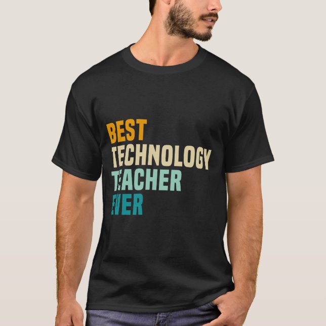 Camiseta Mejor Profesor de Tecnología de la Historia (Anverso)