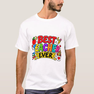 Camiseta Mejor Profesor de Todos los Tiempos