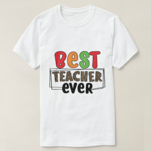 Camiseta Mejor Profesor de Todos los Tiempos