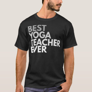 Camiseta Mejor profesor de yoga para hombres y mujeres