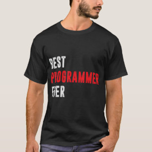 Camiseta Mejor Programación De Codificación De Programador