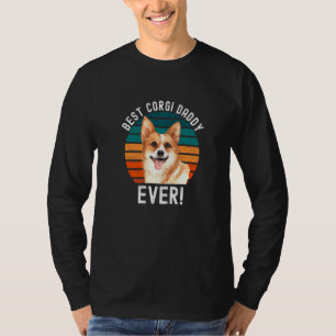 Camiseta Mejor propietario de Corgi Daddy Ever Dog Mascota