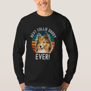 Camiseta Mejor propietario de Mascota de perro de Collie Da