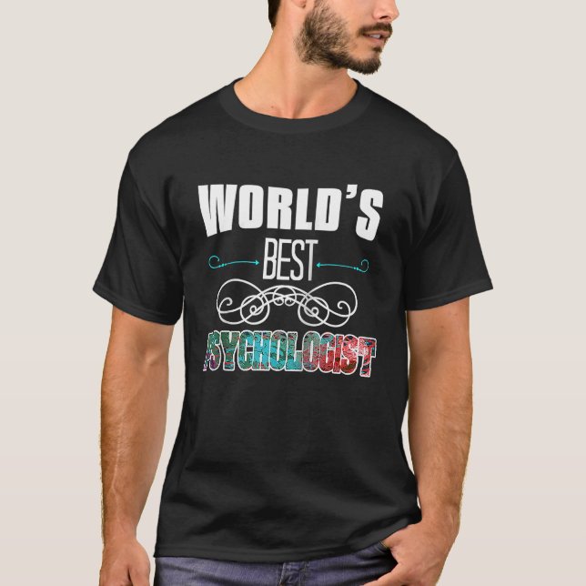 Camiseta Mejor psicólogo profesional del mundo (Anverso)