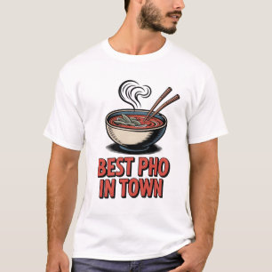 Camiseta mejor pueblo de Pho, amante de Pho Tailandia, dive