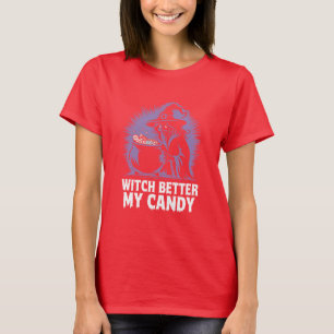 Camiseta Mejor Que La Bruja De Guay Halloween Tenga Mi Vela