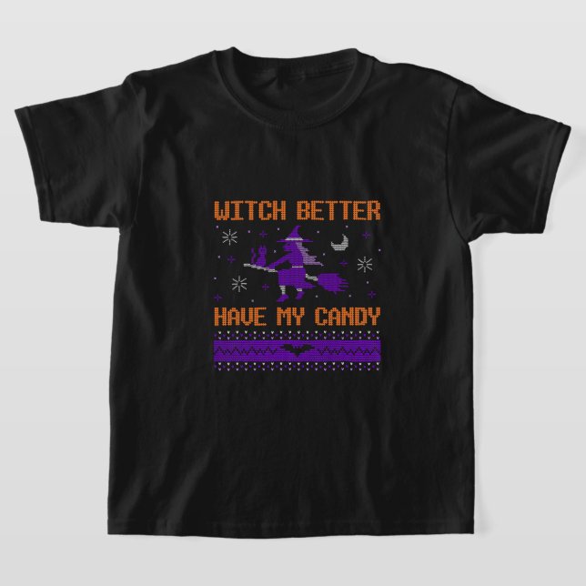 Camiseta Mejor Que La Bruja Tenga Mi Candy Halloween (Distribución)