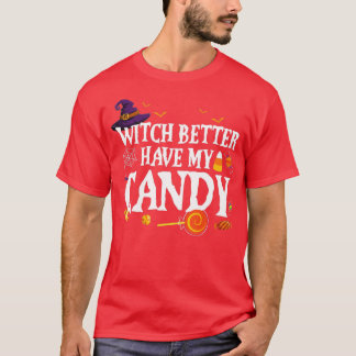 Camiseta Mejor Que La Bruja Tenga Mi Halloween De Vándalos 