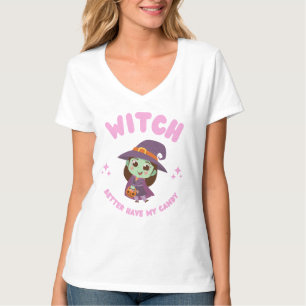 Camiseta Mejor Que La Bruja Tenga Mi Vela