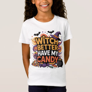 Camiseta Mejor Que La Bruja Tenga Mi Vela - Halloween