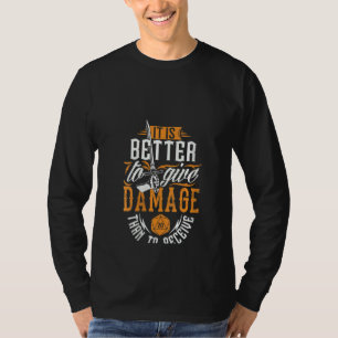 Camiseta Mejor Que Las Mujeres Dañen Que Reciban Rpg Gam