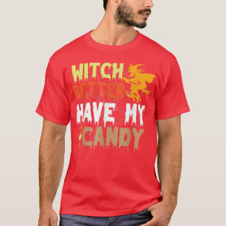 Camiseta Mejor Que Mi Candy Corn Halloween Party Pu