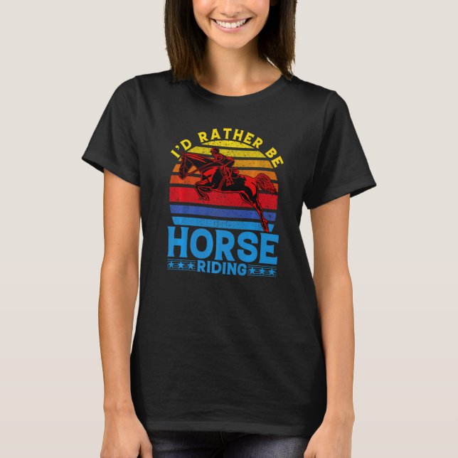 Camiseta Mejor que sea Cabalgata Premium (Anverso)