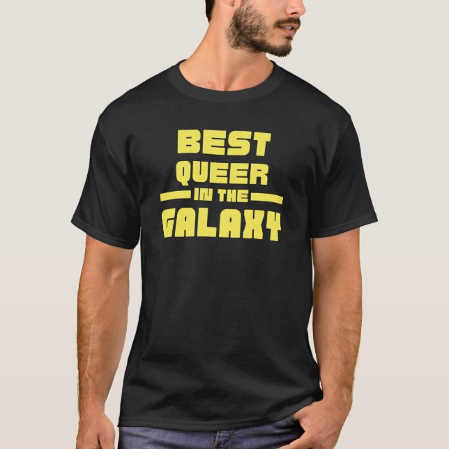 Camiseta Mejor queer de la galaxia (Anverso)