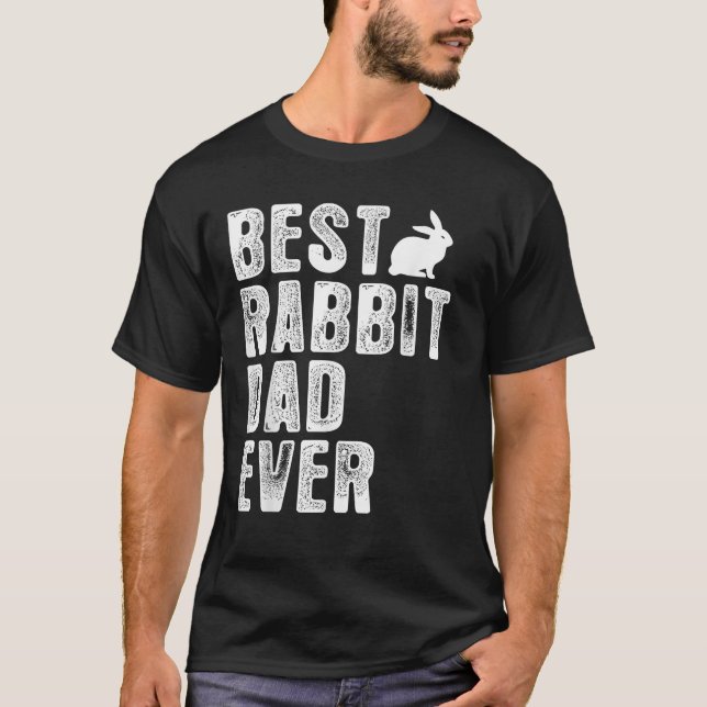 Camiseta Mejor RABBIT DAD (Anverso)