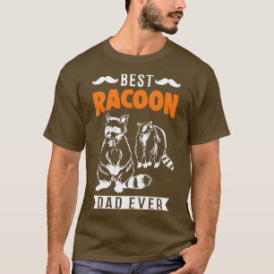 Camiseta Mejor Racoon Dad Ever Raccoon