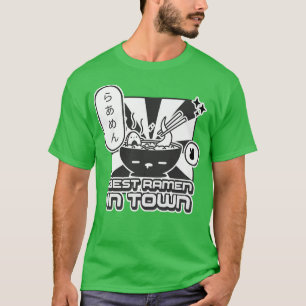 Camiseta Mejor Ramen en la ciudad Animación japonesa de man