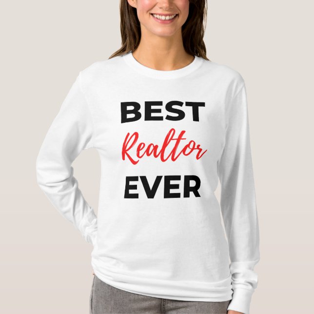 Camiseta Mejor Realtor de la Historia 2 (Anverso)