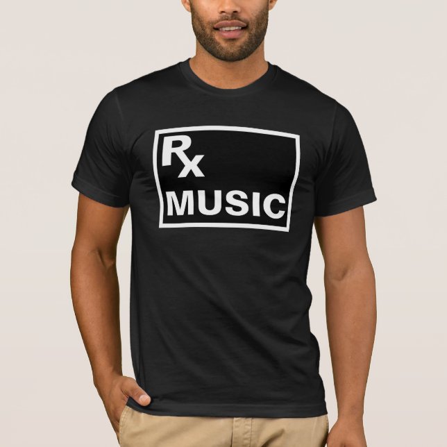 Camiseta MEJOR Receta - MÚSICA RX - Tunes (Anverso)