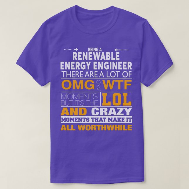 CAMISETA MEJOR RECOPILACIÓN DE INGENIEROS DE ENERGÍA RENOVA (Diseño del anverso)